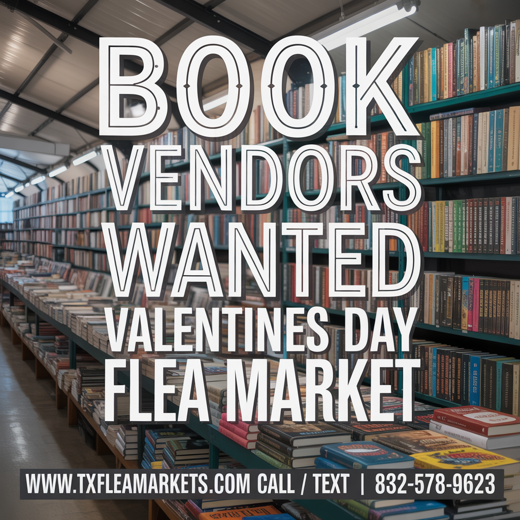 Book Vendors Wanted
